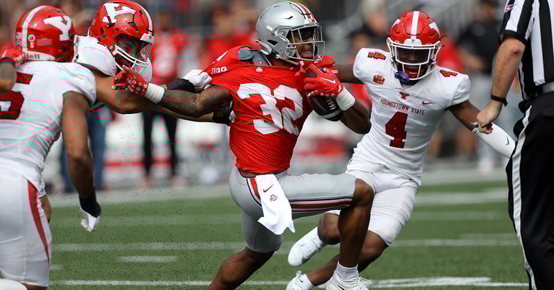 Ohio State RB TreVeyon Henderson vs. Youngstown State