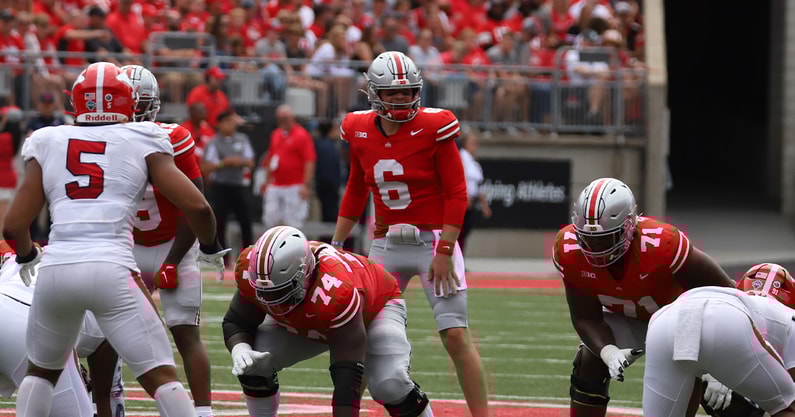 Kyle McCord by Matt Parker -- Lettermen Row --