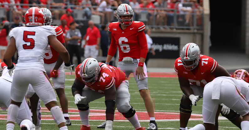 Kyle McCord by Matt Parker -- Lettermen Row --