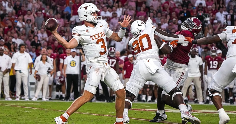 Texas Longhorns QB Quinn Ewers 'Whole New Person' After Haircut