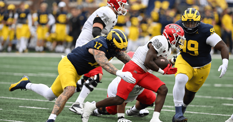Michigan Wolverines football Braiden McGregor Cam Goode