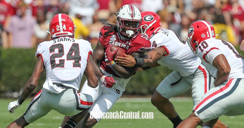 south carolina gamecocks dakereon joyner vs uga