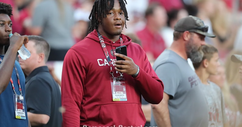 Elijah Griffin-South Carolina v Furman-Sept 9 2023-Credit CJ Driggers