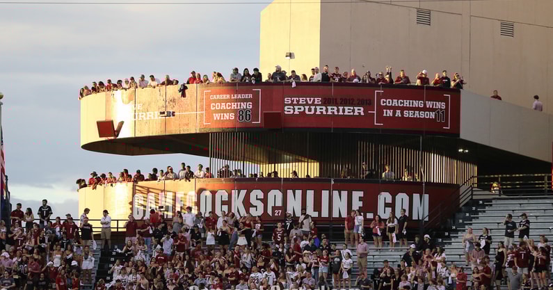 Williams-Brice Stadium Ramp-South Carolina v Furman-Sept 9 2023-Credit CJ Driggers