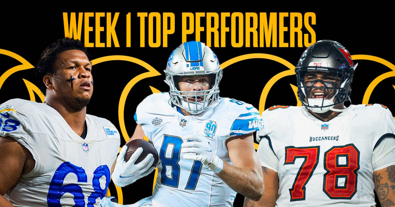 Hawkeyes in the NFL: Week One Top Performers