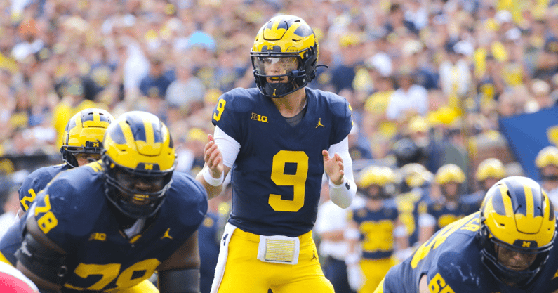 J.J. McCarthy leads No. 2 Michigan over East Carolina 30-3 without Jim  Harbaugh on the sideline