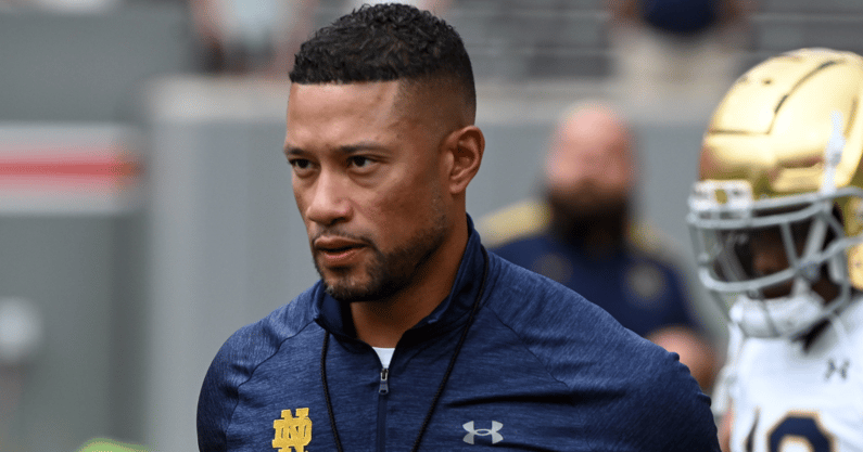 Notre Dame HC Marcus Freeman