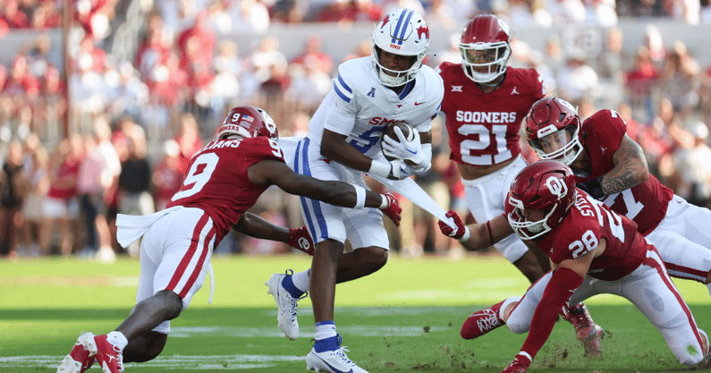 Oklahoma LB Danny Stutsman SMU