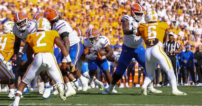 NCAA Football: Florida at Tennessee