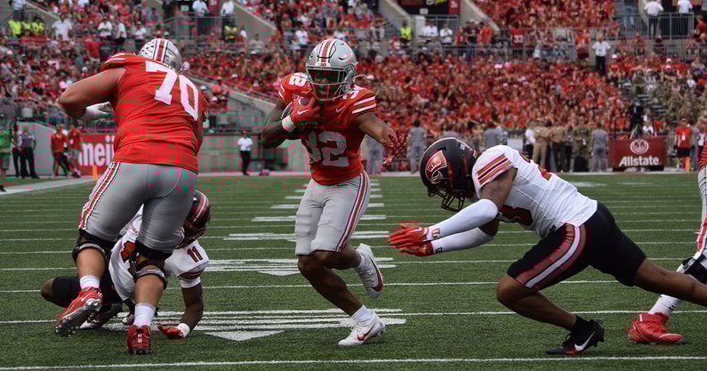 TreVeyon Henderson by Matt Parker -- Lettermen Row
