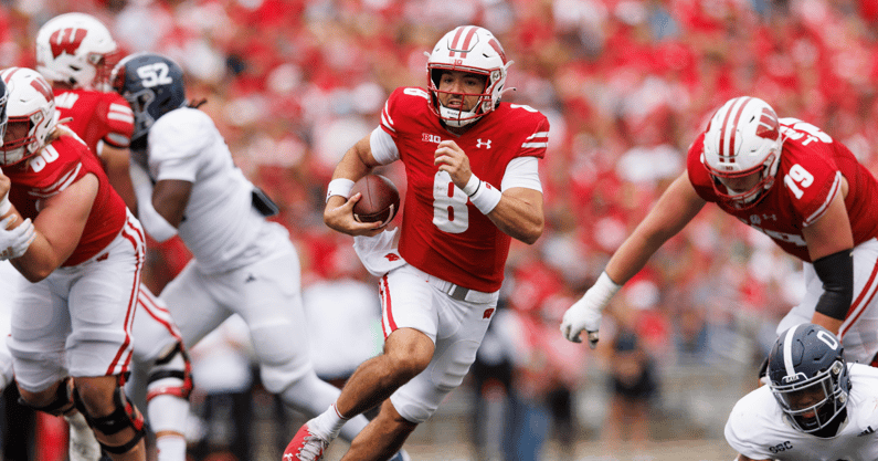 Wisconsin QB Tanner Mordecai