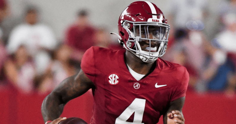 Alabama QB Jalen Milroe