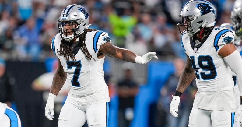 Report: Carolina Panthers LB Shaq Thompson likely suffered season-ending  injury against Saints - On3