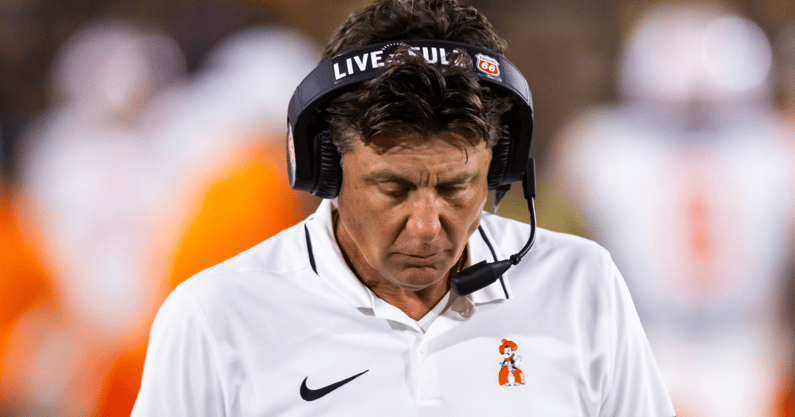 Oklahoma State HC Mike Gundy