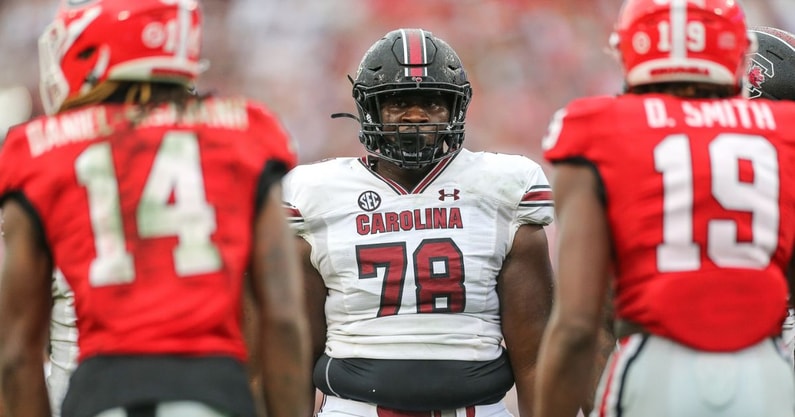 south carolina gamecocks football trovon baugh