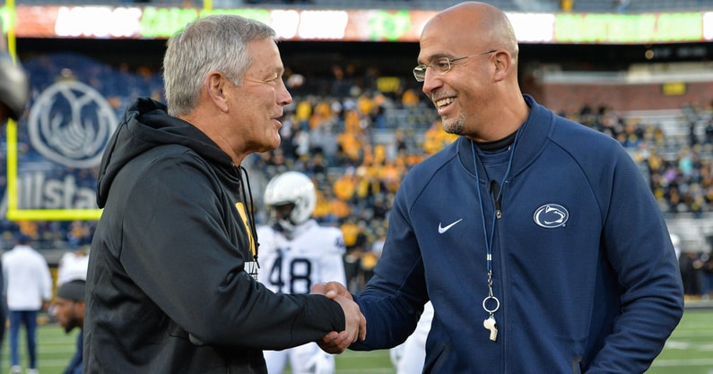 Iowa faces Penn State