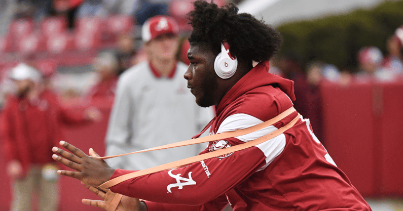 Alabama OL Tyler Booker