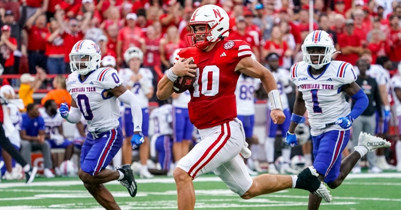 NCAA Football: Louisiana Tech at Nebraska