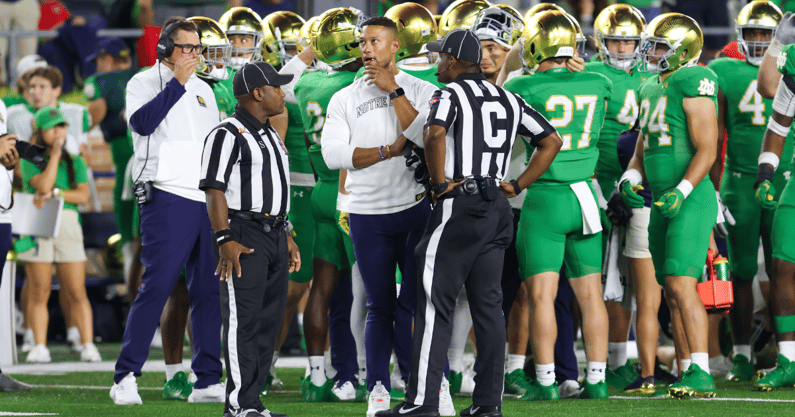 Marcus Freeman plans for Notre Dame vs. Ohio State