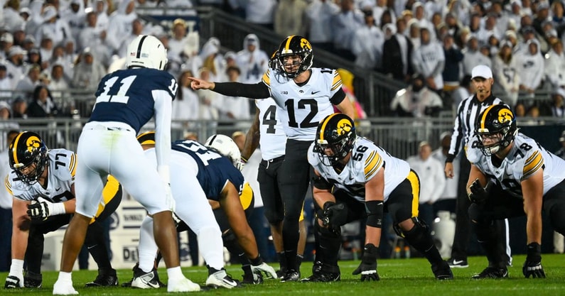 Pro Football Focus grades for Iowa offense