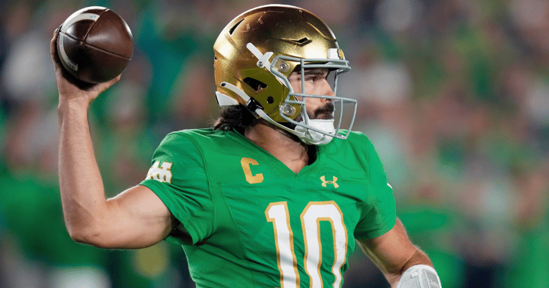 Notre Dame green alternate jerseys have nearly 100-year history 