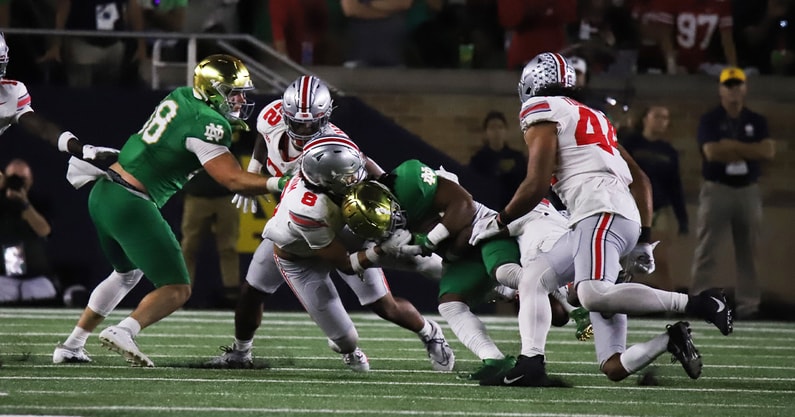 Lathan Ransom by Matt Parker -- Lettermen Row --