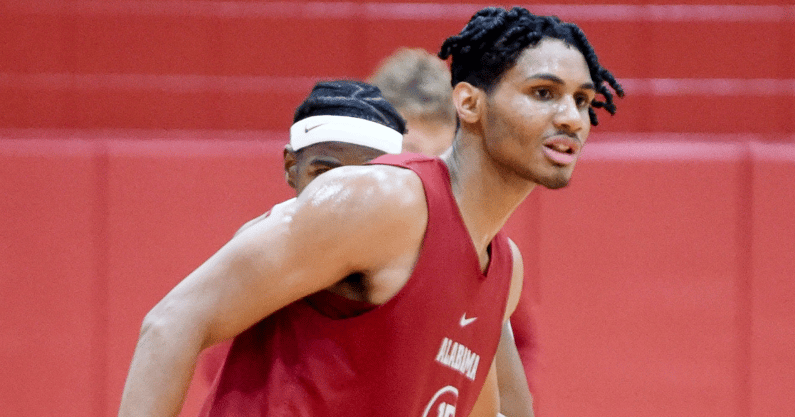 Alabama forward Jarin Stevenson