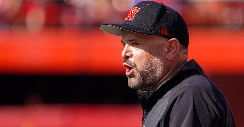 Nebraska head coach Matt Rhule