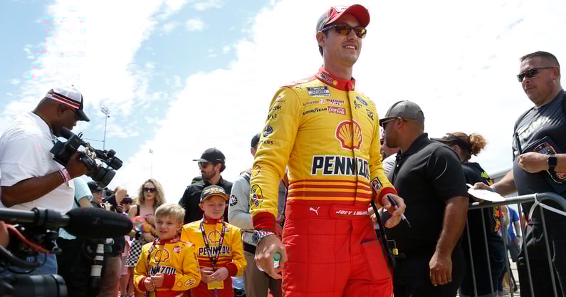 Joey Logano red carpet