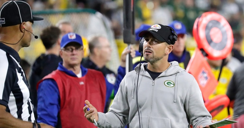 Packers' Matt LaFleur shares true feelings on missing key piece during loss  to Lions