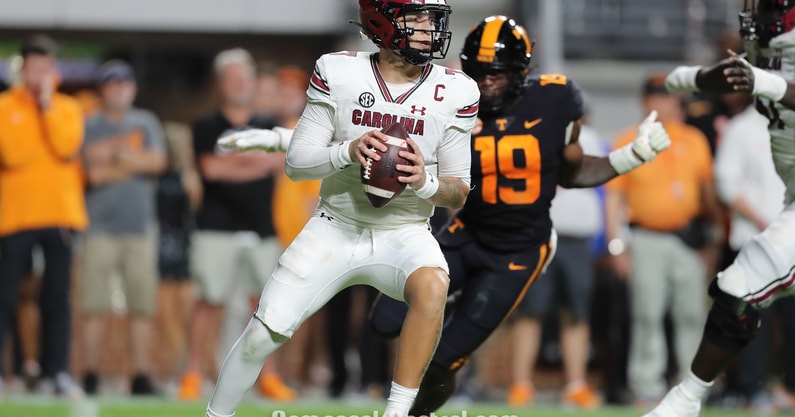 Spence Rattler-South Carolina vs Tennessee-September 30 2023-CJ Driggers-GamecockCentral