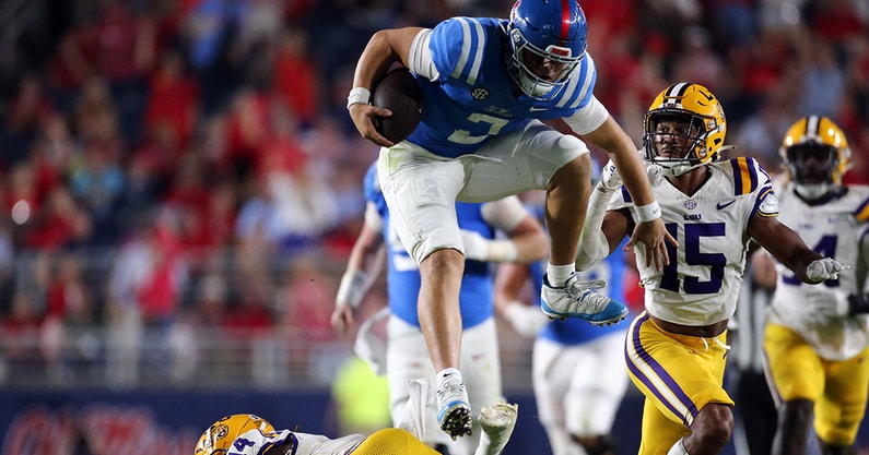 NCAA Football: Louisiana State at Mississippi