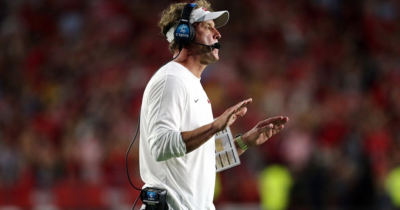 NCAA Football: Louisiana State at Mississippi