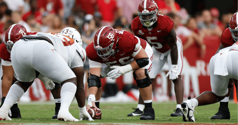 Alabama OL Seth McLaughlin
