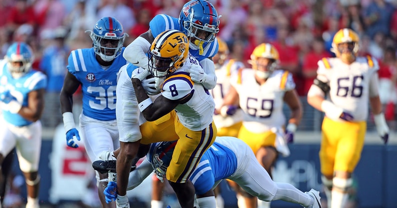 NCAA Football: Louisiana State at Mississippi