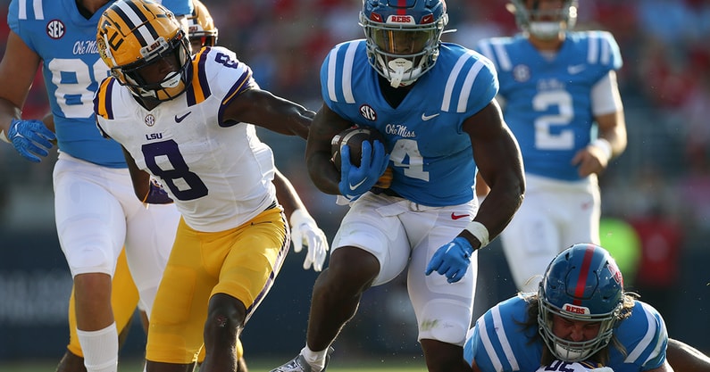 NCAA Football: Louisiana State at Mississippi