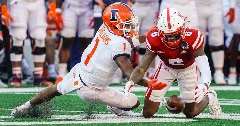 NCAA Football: Illinois at Nebraska
