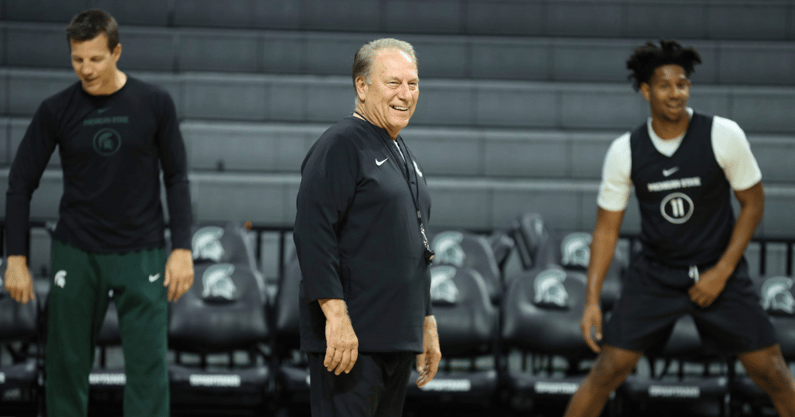 Michigan State coach Tom Izzo