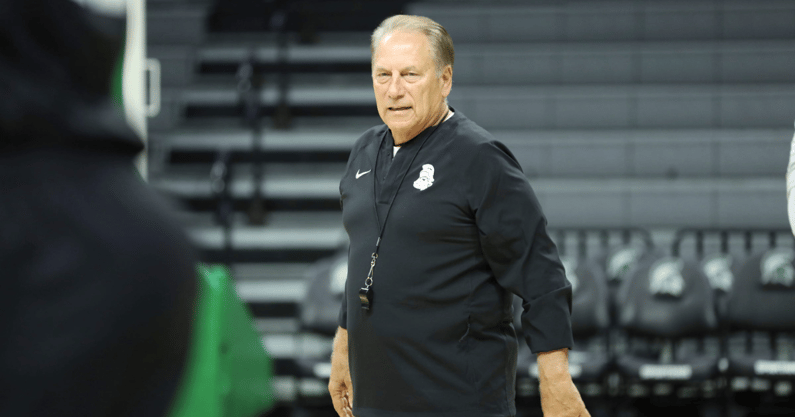 Michigan State head coach Tom Izzo