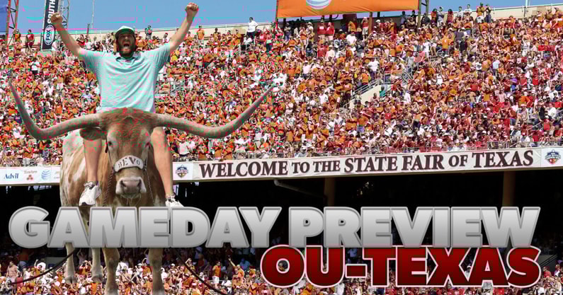 SoonerScoop game prediction OU Texas Red River Rivalry