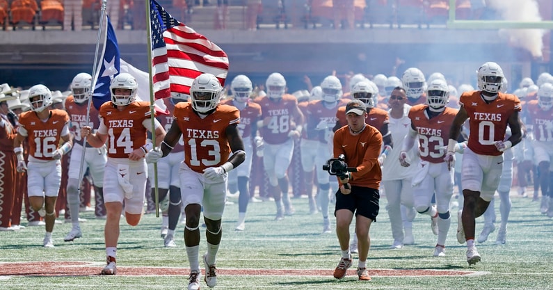 NCAA Football: Kansas at Texas