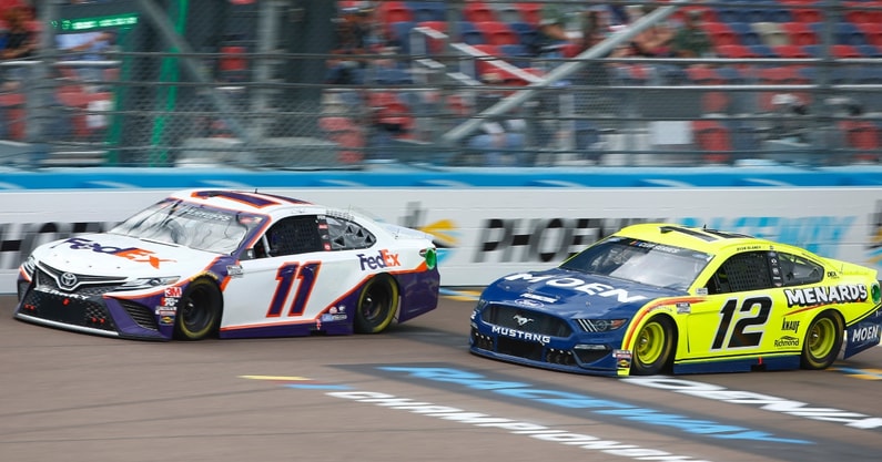 Denny Hamlin, Ryan Blaney