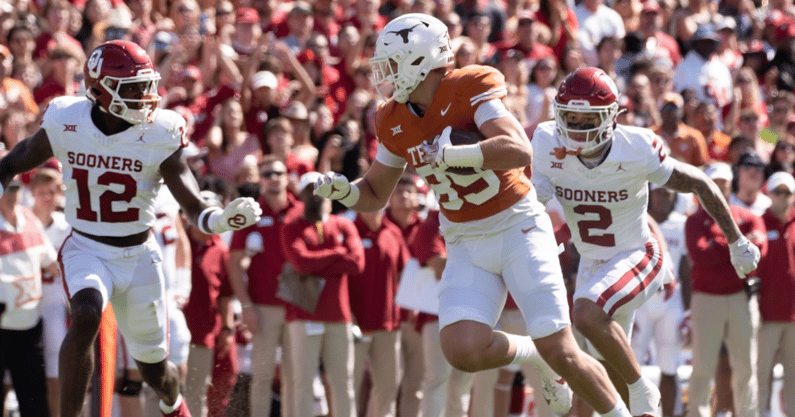 Texas baseball takes on the Oklahoma Sooners in rivalry game