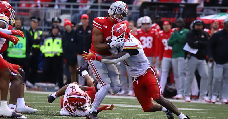 Emeka Egbuka by Matt Parker -- Lettermen Row --