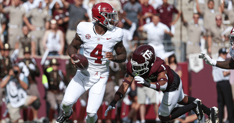 Alabama QB Jalen Milroe