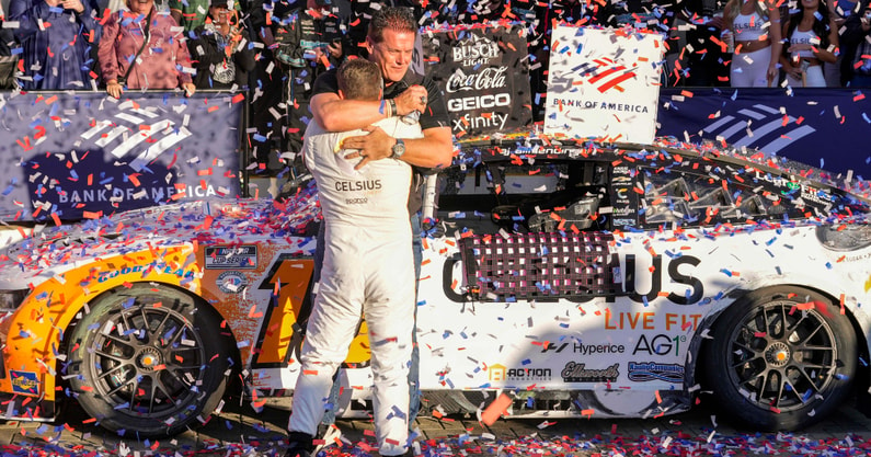 NASCAR AJ Allmendinger Roval win