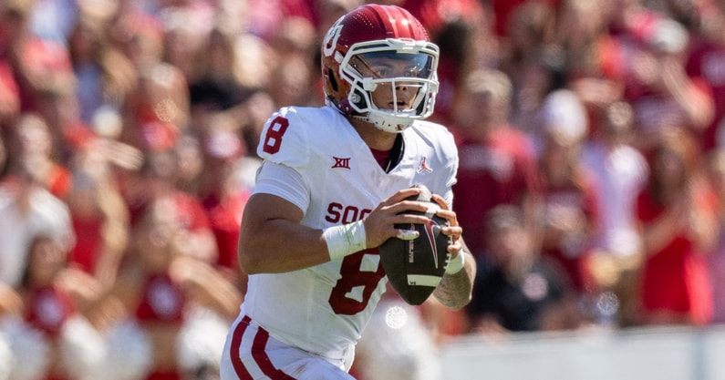 oklahoma-quarterback-dillon-gabriel-explains-relationship-with-receivers-with-bob-stoops