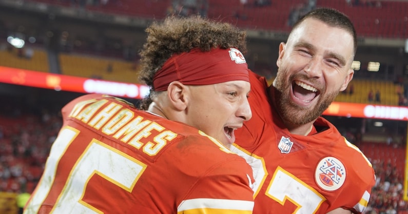 patrick mahomes travis kelce f1