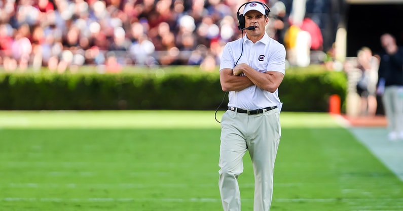 South Carolina head coach Shane Beamer