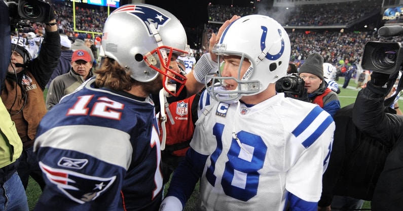 tom brady peyton manning